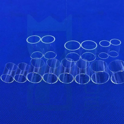 Custom Large Diameter High Temperature Resistant quartz glass tube price
