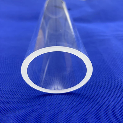Custom Large Diameter High Temperature Resistant quartz glass tube price