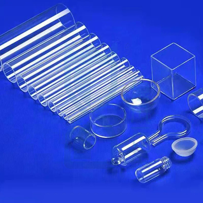 Custom Large Diameter High Temperature Resistant quartz glass tube price
