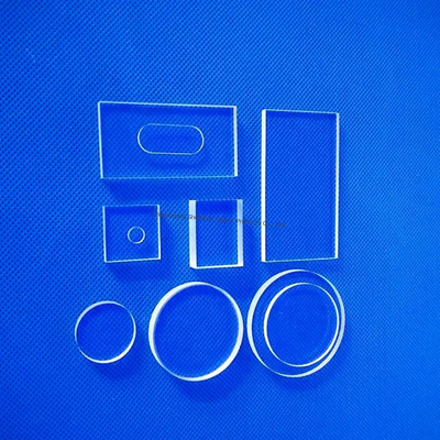 Factory Custom Quartz Glass Sheet High Temperature Laser Perforated