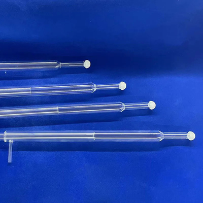 Professional Custom Corrosion Resistant Welded Side Pipe Quartz Glass Tube