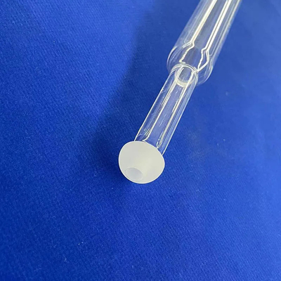 Professional Custom Corrosion Resistant Welded Side Pipe Quartz Glass Tube