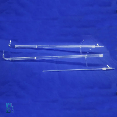 Professional Custom Corrosion Resistant Welded Side Pipe Quartz Glass Tube