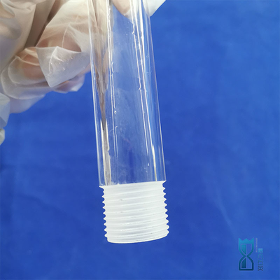 Clear Quartz Glass Coil Tube Spiral Quartz Glass Tube For Heating
