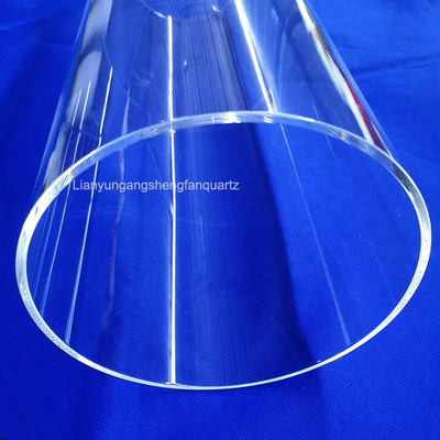Factory Custom High Temperature Resistant Large Diameter Quartz Tube