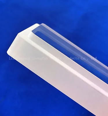 Factory Custom High Temperature Resistant Transparent Step Quartz Sheet