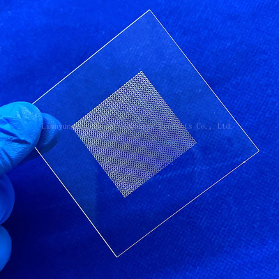 Factory Custom Laser Perforated Ultra-thin Quartz Glass Sheet