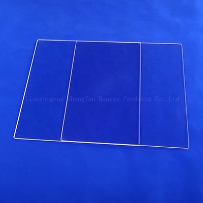 Custom High Purity Fused Silica Quartz Glass  Optical Windows For Protect Sensors