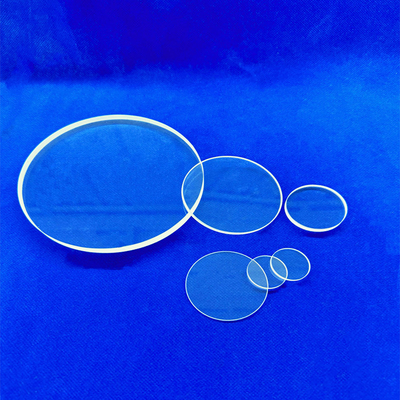 Custom High Purity Fused Silica Quartz Glass  Optical Windows For Protect Sensors