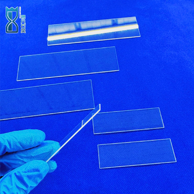Custom High Purity UV Fused Silica Quartz Glass  Optical Windows For Electronic Instruments