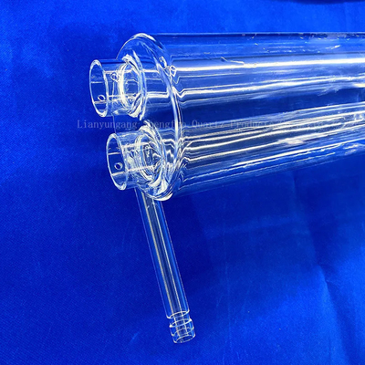 Custom High-temperature Laboratory Instrument Quartz Double Tube