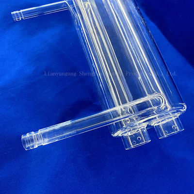 Custom High-temperature Laboratory Instrument Quartz Double Tube