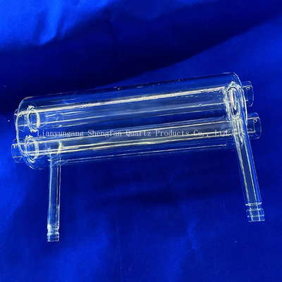 Custom High-temperature Laboratory Instrument Quartz Double Tube