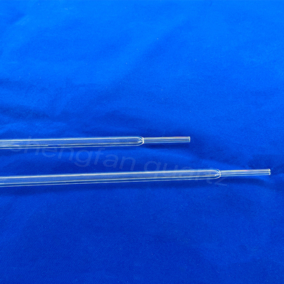 Transparent Polished Quartz Glass Tube Products Sand Core Pipe
