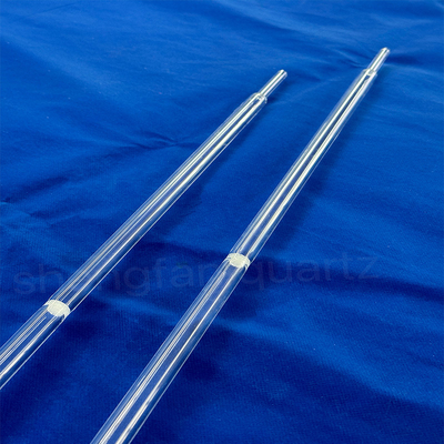 Transparent Polished Quartz Glass Tube Products Sand Core Pipe