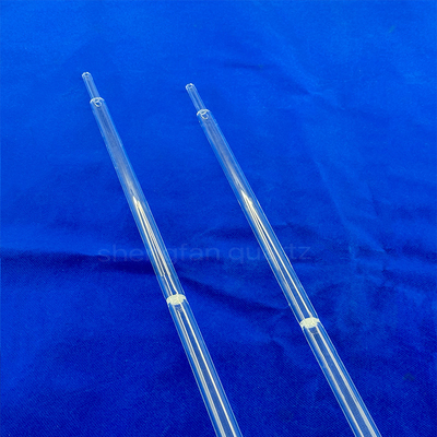 Transparent Polished Quartz Glass Tube Products Sand Core Pipe