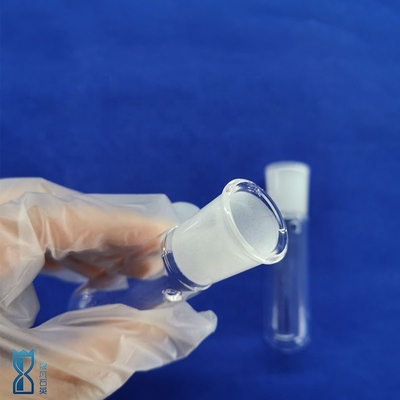 Factory Custom Laboratory Quartz Round Bottom Flat Test Tube Corrosion Resistant High Temperature