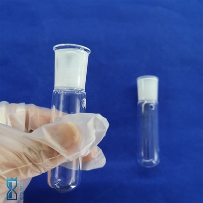 Factory Custom Laboratory Quartz Round Bottom Flat Test Tube Corrosion Resistant High Temperature