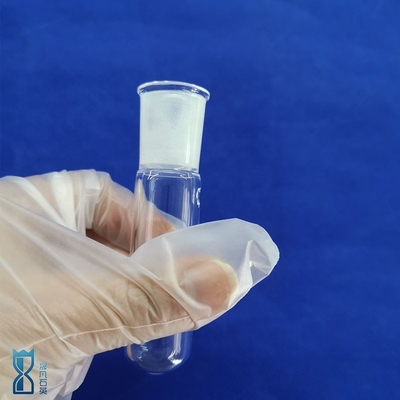 Factory Custom Laboratory Quartz Round Bottom Flat Test Tube Corrosion Resistant High Temperature