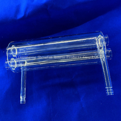 Temperature Heating Tube Furnace Tube High Purity Cyclic Laboratory Quartz Glass Tube
