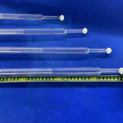 Temperature Heating Tube Furnace Tube High Purity Cyclic Laboratory Quartz Glass Tube