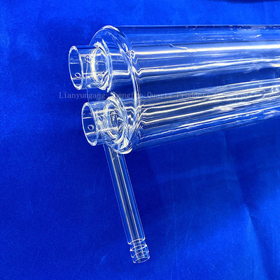 Temperature Heating Tube Furnace Tube High Purity Cyclic Laboratory Quartz Glass Tube