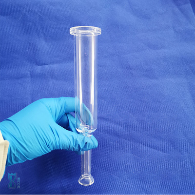 Temperature Heating Tube Furnace Tube High Purity Cyclic Laboratory Quartz Glass Tube