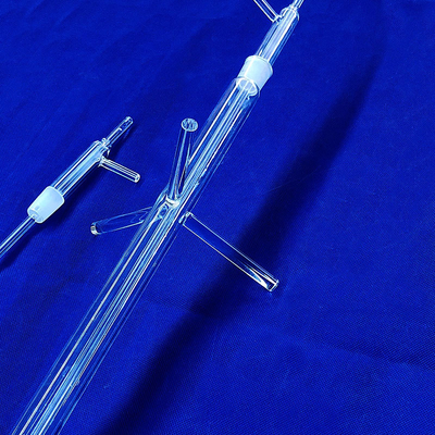 Temperature Heating Tube Furnace Tube High Purity Cyclic Laboratory Quartz Glass Tube
