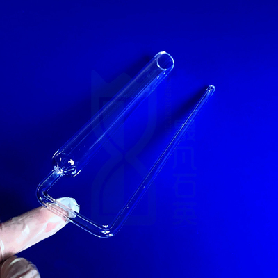 Custom Laboratory BET Quartz Glass Sample Tube High Temperature Resistant