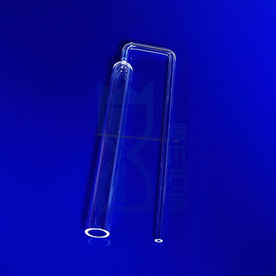 Custom High Temperature Resistant Quartz Glass Tube with High Purity SIO2 for Laboratory Use