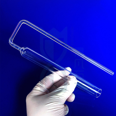 Custom Laboratory BET Quartz Glass Sample Tube High Temperature Resistant