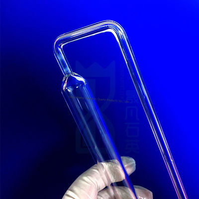 Custom High Temperature Resistant Quartz Glass Tube with High Purity SIO2 for Laboratory Use