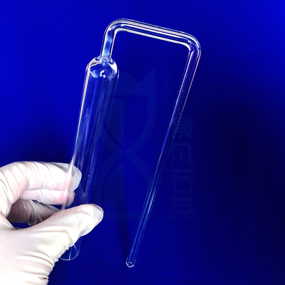 Custom Laboratory BET Quartz Glass Sample Tube High Temperature Resistant