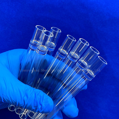 Chinese Manufacturer Custom Laboratory High Temperature Resistant Quartz Glass Tube