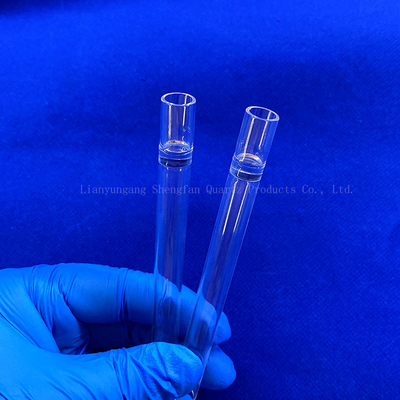 Chinese Manufacturer Custom Laboratory High Temperature Resistant Quartz Glass Tube