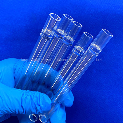 Chinese Manufacturer Custom Laboratory High Temperature Resistant Quartz Glass Tube