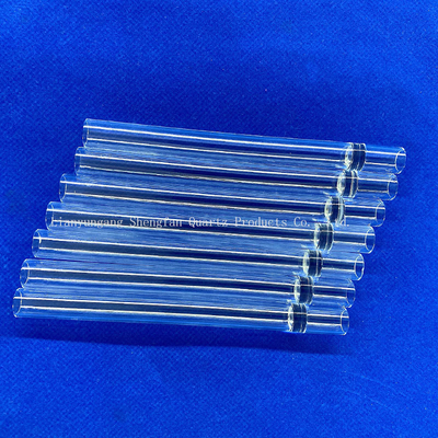Chinese Manufacturer Custom Laboratory High Temperature Resistant Quartz Glass Tube