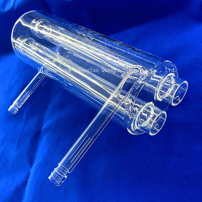 Factory Custom High Temperature Resistant Large Diameter Quartz Tube