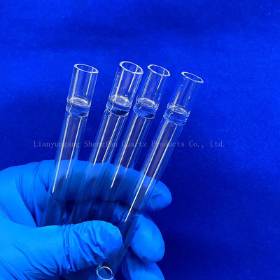 Factory Custom High Temperature Resistant Large Diameter Quartz Tube