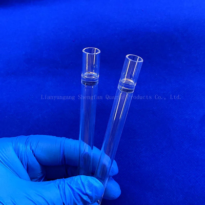 Factory Custom High Temperature Resistant Large Diameter Quartz Tube