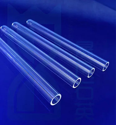 Factory Custom High Temperature Resistant Transparent Quartz Tube