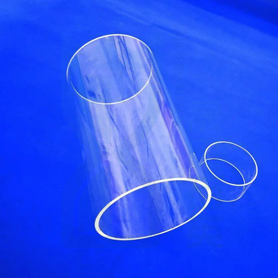 Factory Custom High Temperature Resistant Transparent Quartz Tube
