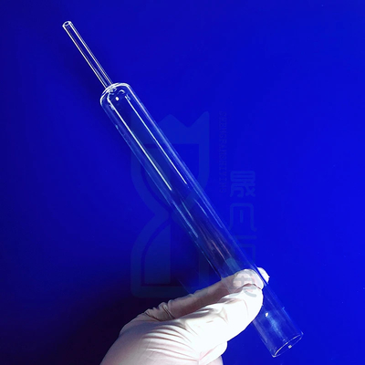 Factory Custom High Temperature Welded Side Quartz Pipe
