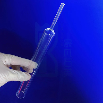 Factory Custom High Temperature Welded Side Quartz Pipe