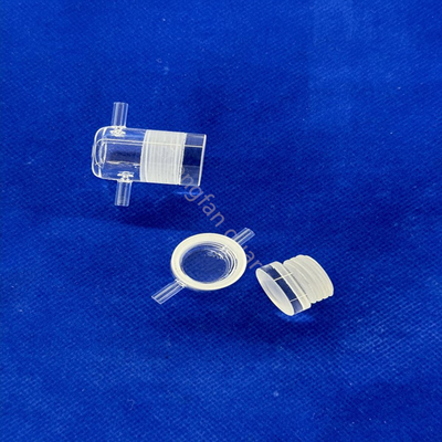 Factory Custom High Temperature And Corrosion Resistant High Purity Laboratory Sealed Quartz Thread Pipe