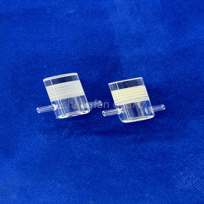 Factory Custom High Temperature And Corrosion Resistant High Purity Laboratory Sealed Quartz Thread Pipe