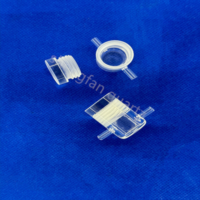 Factory Custom High Temperature And Corrosion Resistant High Purity Laboratory Sealed Quartz Thread Pipe