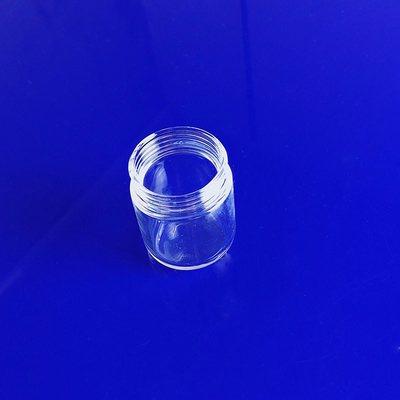 Custom High Purity High Temperature Sealed Laboratory Quartz Thread Pipe
