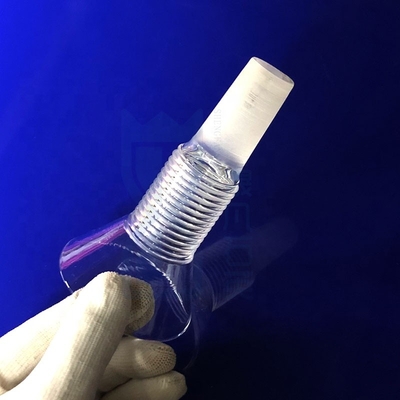 Custom High Purity High Temperature Sealed Laboratory Quartz Thread Pipe