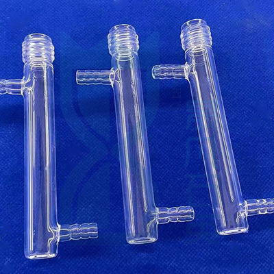 Custom High Purity High Temperature Sealed Laboratory Quartz Thread Pipe
